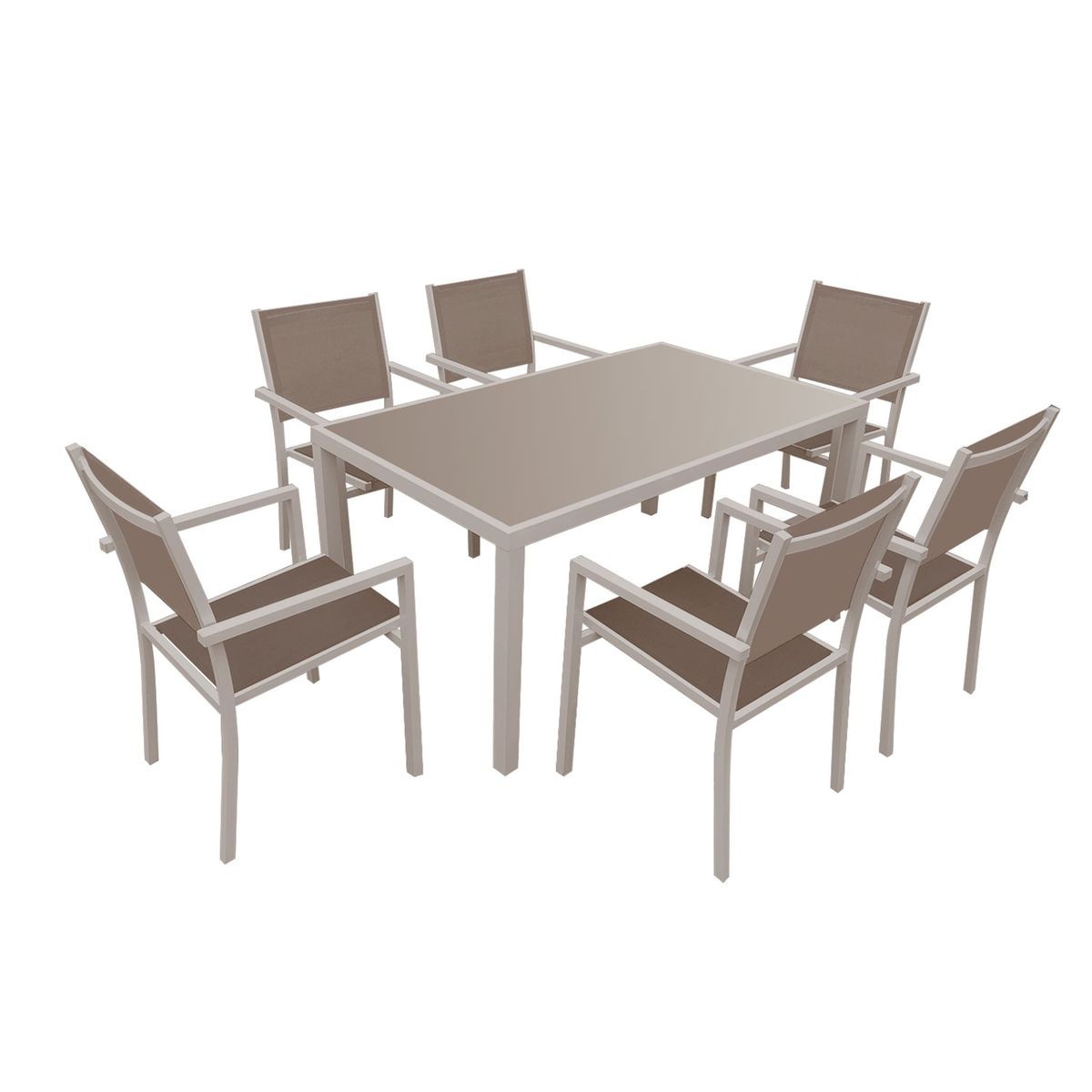 Salon De Jardin Taupe Charmant Alice S Garden Salon De Jardin En Bois Extensible