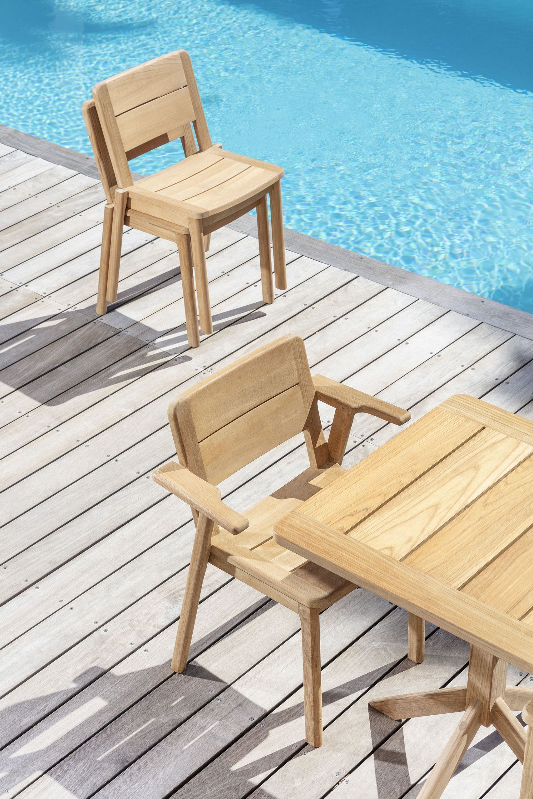 Salon De Jardin Teck Inspirant Chaises Longues En Teck southampton Et Parasols Florida