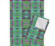 Salon De Jardin Tressé Beau orpington Tea towels Featuring Painted Abstract Inca Aqua