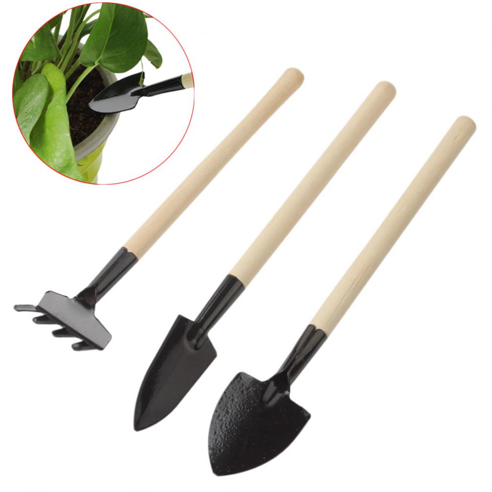 Salon De Jardin Tressé Noir Charmant â¥3 Pcs 1 Set Nouvelle Arrivée Mini Jardin Outils Petite