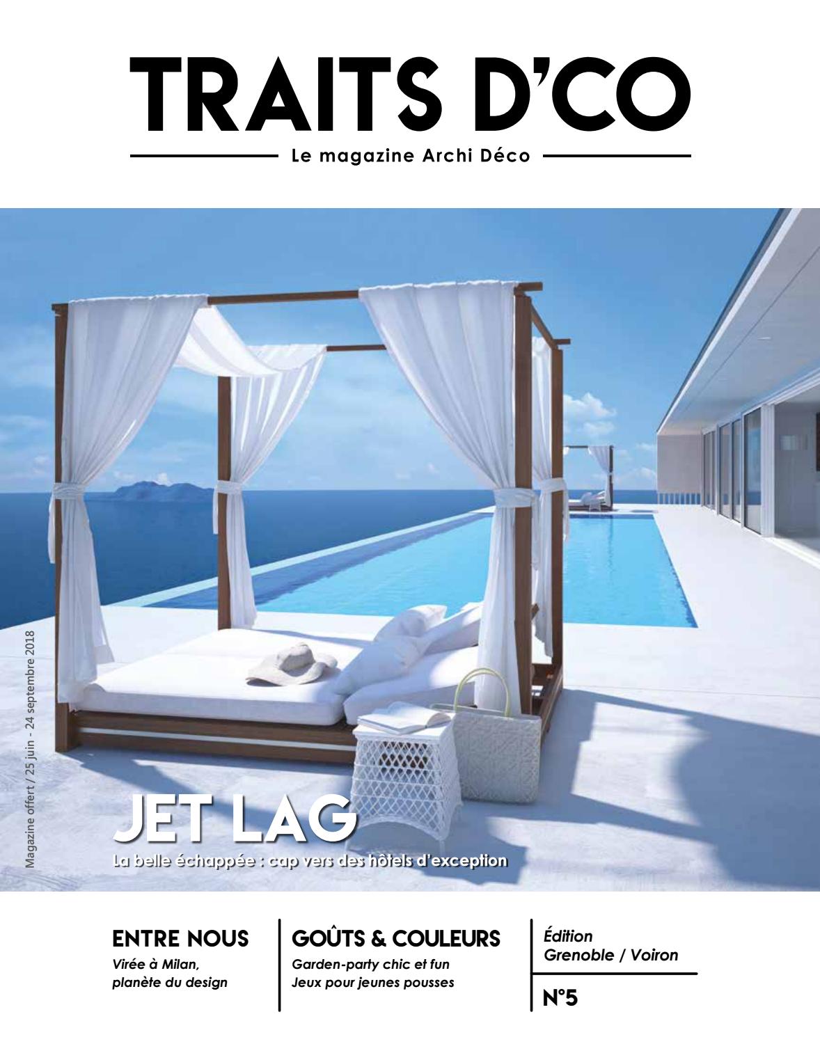 Salon De Jardin Vert Anis Génial Traits D Co Magazine Grenoble Voiron N5 Juin 2018 by