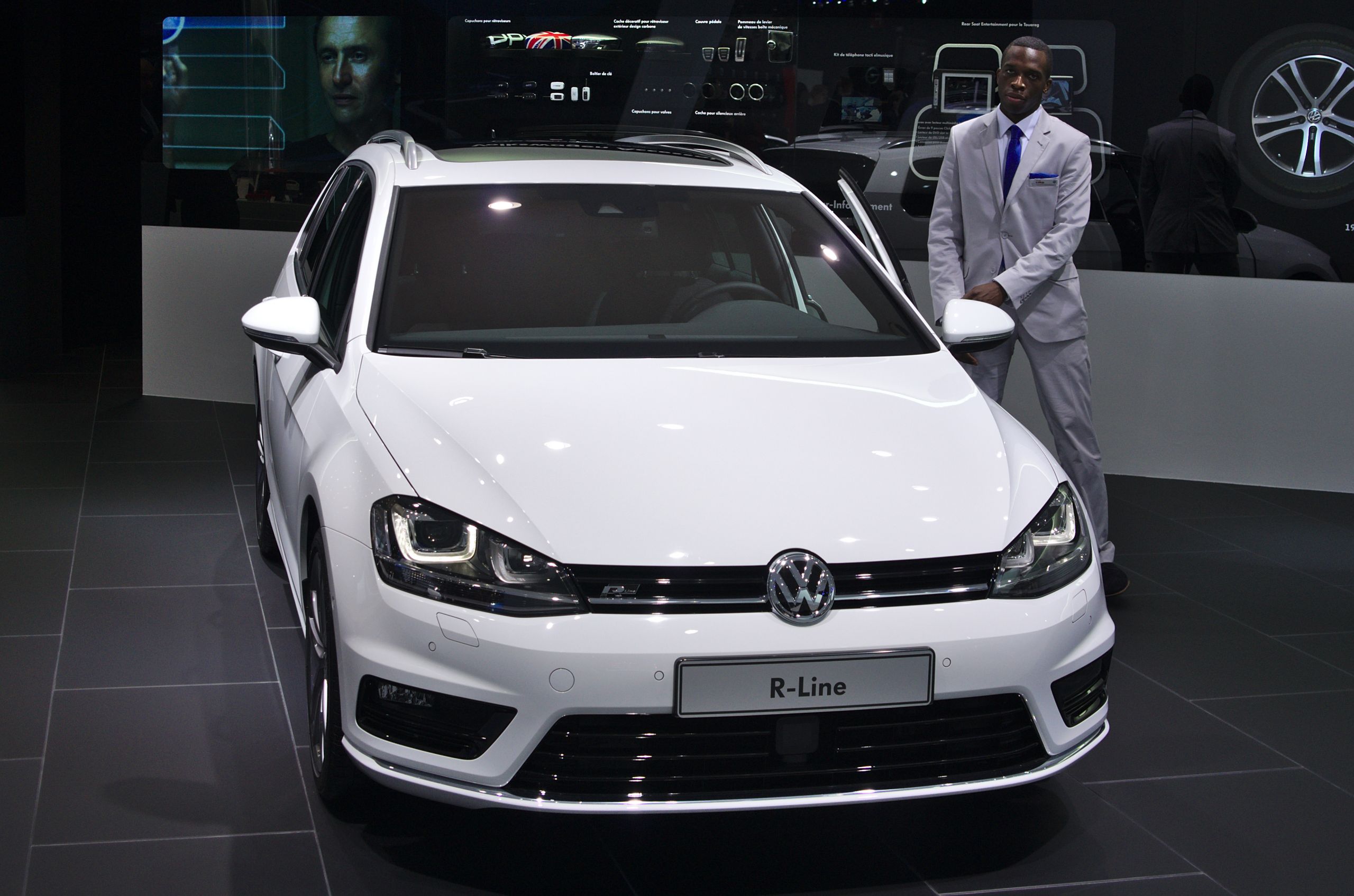 Salon de l auto de Genève 2014 Volkswagen Golf R Line