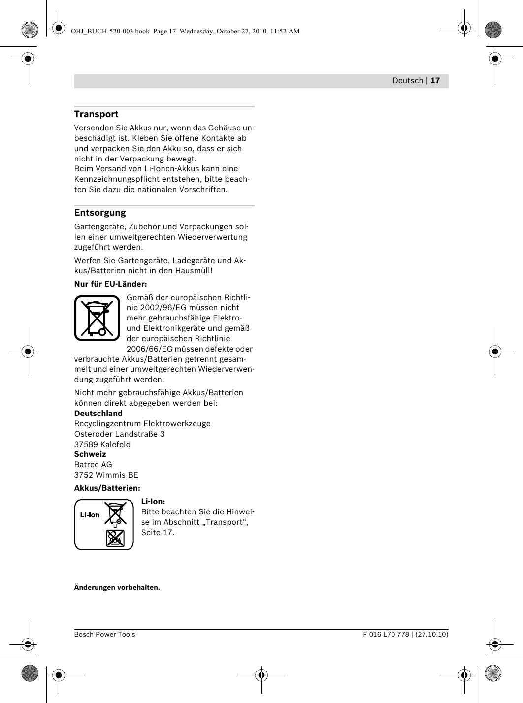 Art26LiManual User Guide Page 17