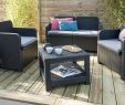 Salon Jardin Resine Gris Luxe Salon Terrasse