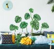 Salon Jardin soldes Inspirant Acheter Plam Feuilles Sticker Vinyle Monstera Tropical Feuille Autocollant Peintures Murales Pour Salon Chambre Porche Décoration De $3 52 Du Jy9146