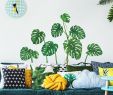 Salon Jardin soldes Inspirant Acheter Plam Feuilles Sticker Vinyle Monstera Tropical Feuille Autocollant Peintures Murales Pour Salon Chambre Porche Décoration De $3 52 Du Jy9146