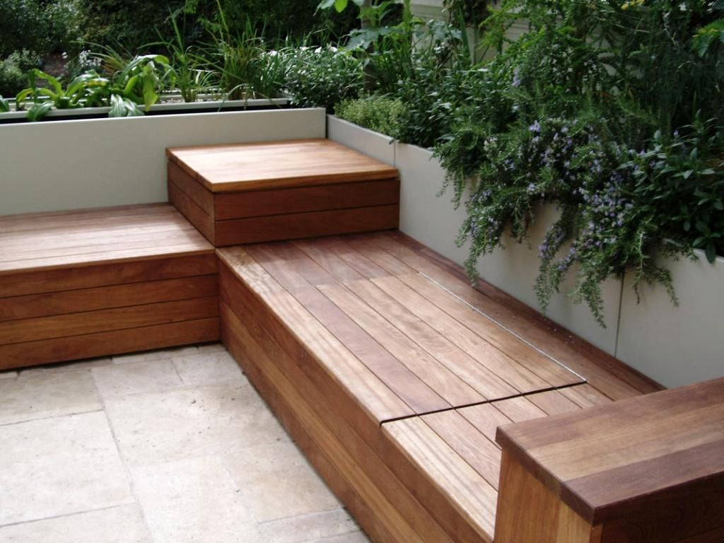 Salon Pour Terrasse Unique Deck Bench Design Plans
