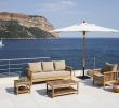 Salon Resine Tresse Frais Chaises Longues En Teck southampton Et Parasols Florida