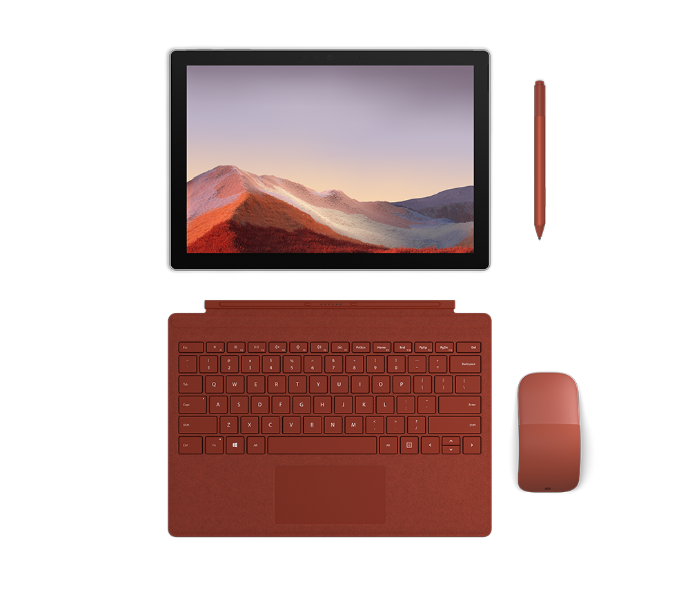 Soldes Mobilier Jardin Beau Pc Hybride Microsoft Surface Pro 7 12 3" Intel Core I3 4 Go Ram 128 Go Ssd Platine