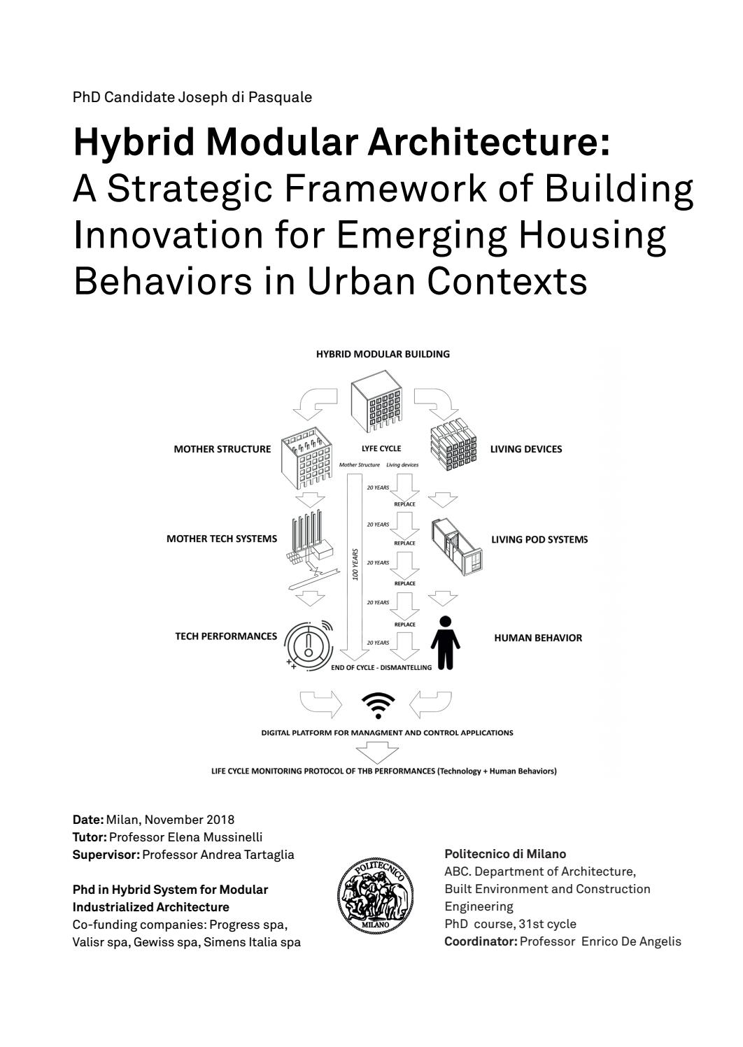 Table Alinea Extensible Génial Hybrid Modular Architecture for Emerging Housing Behaviors