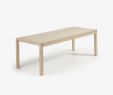 Table Avec Banc Exterieur Frais Table Extensible Briva 180 230 X 90 Cm Blanchi