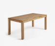 Table Banc Bois Exterieur Beau Table Extensible isbel 120 200 X 75 Cm