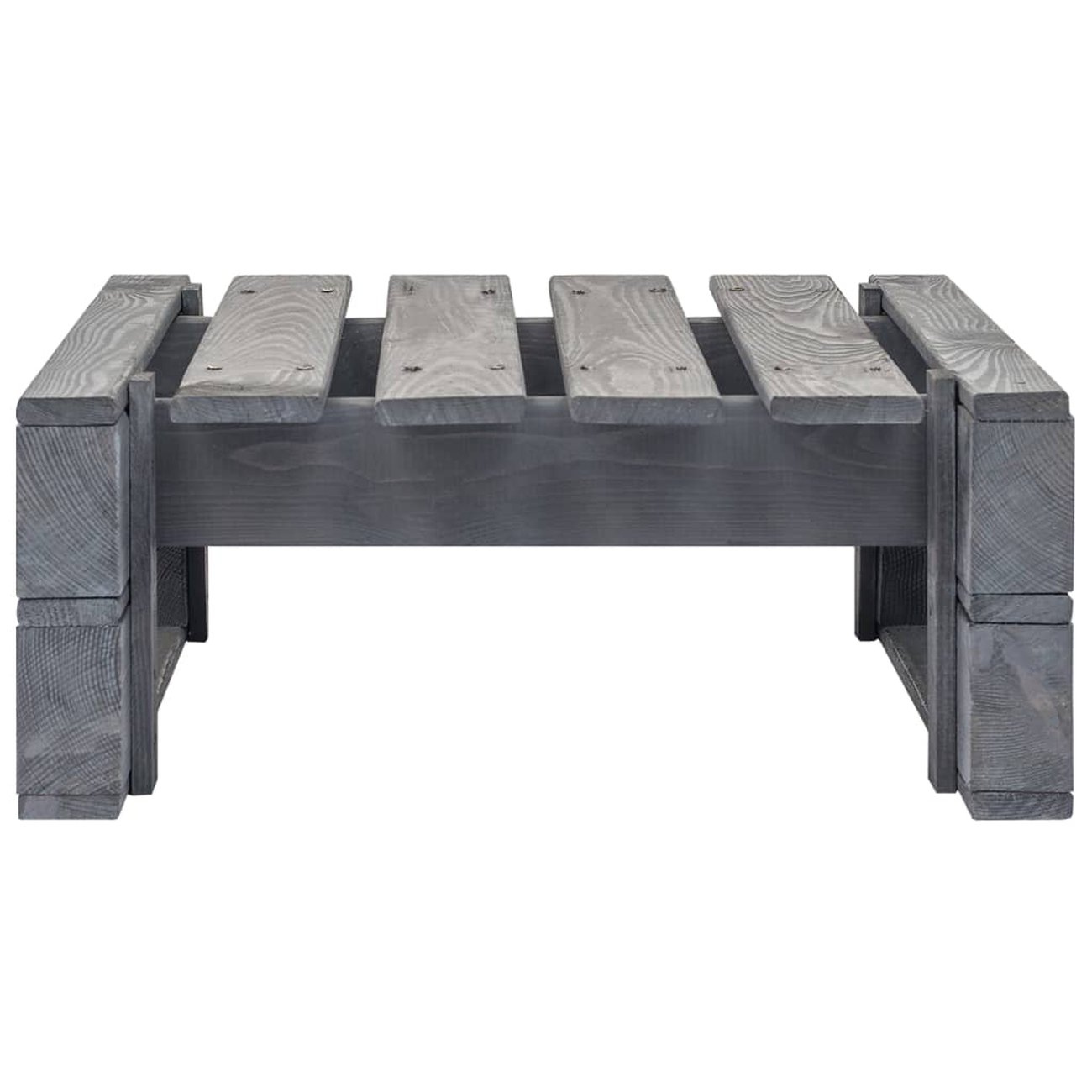 Table Basse De Jardin En Bois Charmant Vidaxl Vidaxl Repose Pied Palette De Jardin Bois Fsc Gris