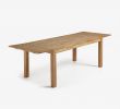 Table Bois Exterieur Beau Table Extensible isbel 120 200 X 75 Cm