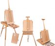 Table Bois Pliante Exterieur Génial Artiste Studio Chevalet 190 Cm 74 8" Portable Pliable Grand Chevalet Reglable toile Titulaire Avec Tirage De Stockage Et Palette Idéal Pour La