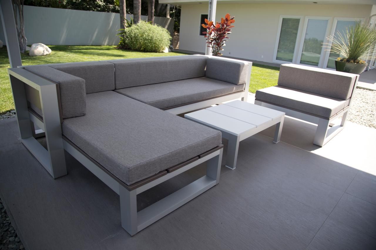 Table De Bar Exterieur Best Of Modern Gray Outdoor Sectional with Table Hgtv