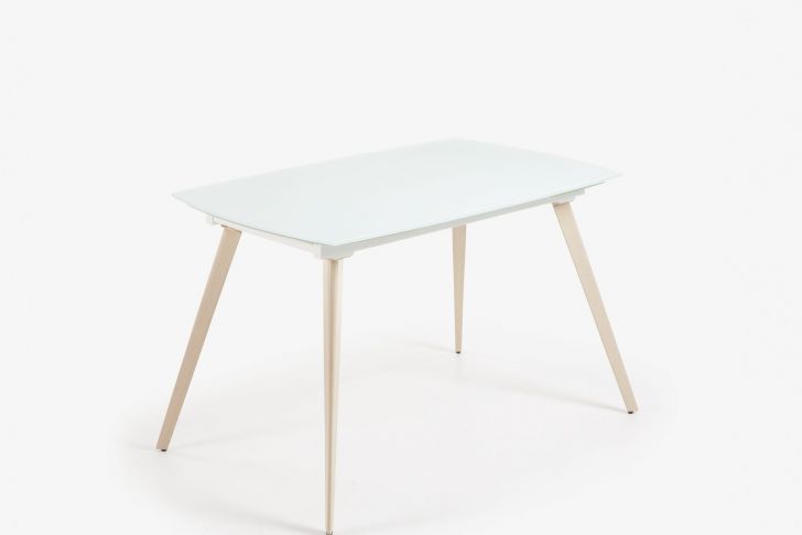 Table De Bar Exterieur Luxe Table Extensible Smoth 120 180 X 80 Cm Blanc