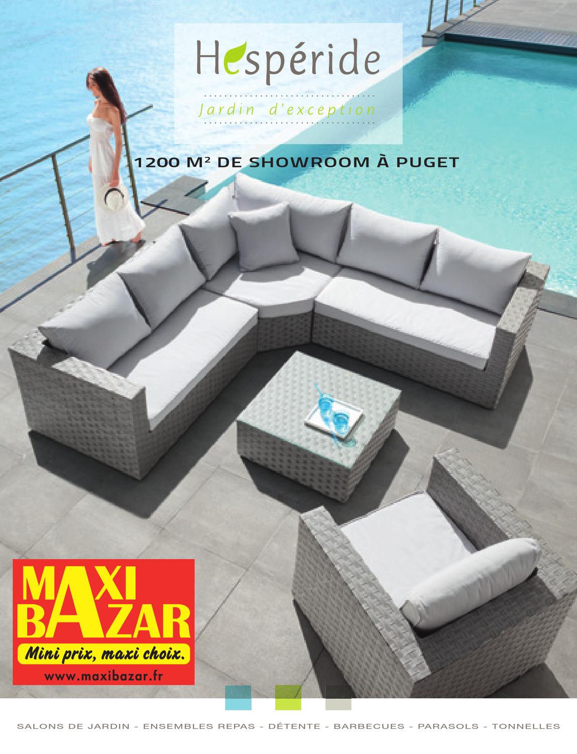 Table De Jardin Avec Parasol Unique Maxibazar Jardin 2013 Fr by Maxibazar issuu