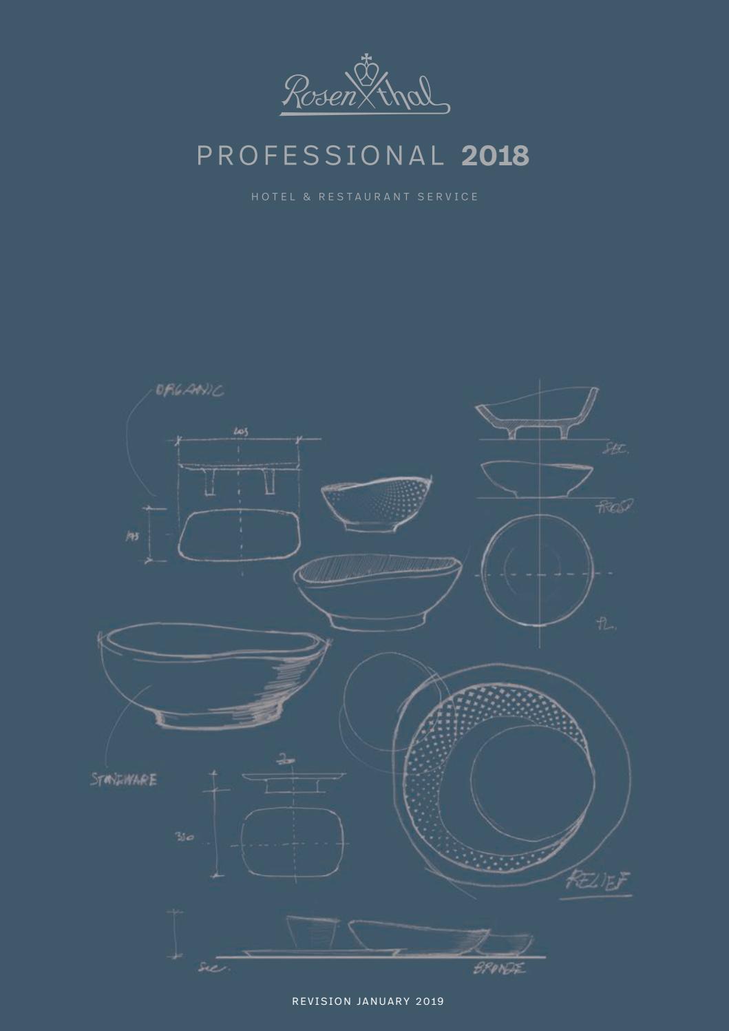 Table De Jardin Design Nouveau Rosenthal Professional 2019 by B & N Service Ag issuu