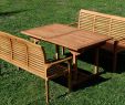 Table De Jardin En Bois Avec Banc Charmant ass Jav Ensemble De Jardin En Teck Avec Table Extensible 150