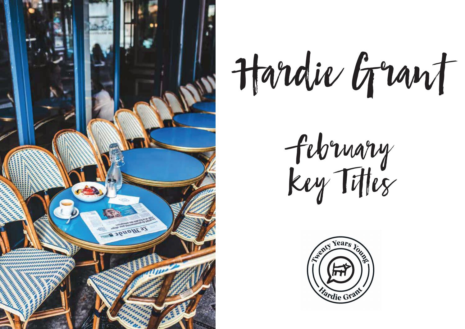 Table De Jardin En Bois Charmant Hgbooks Key Titles February 2018 by Har Grant Publishing