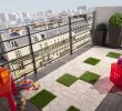 Table De Jardin En Mosaique Best Of Balcon Avec Herbe Synthétique