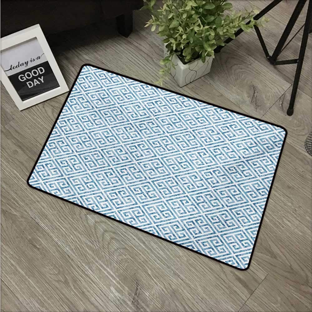 Table De Jardin Mosaique Frais Amazon Axbkl Waterproof Door Mat Greek Key Tile Mosaic