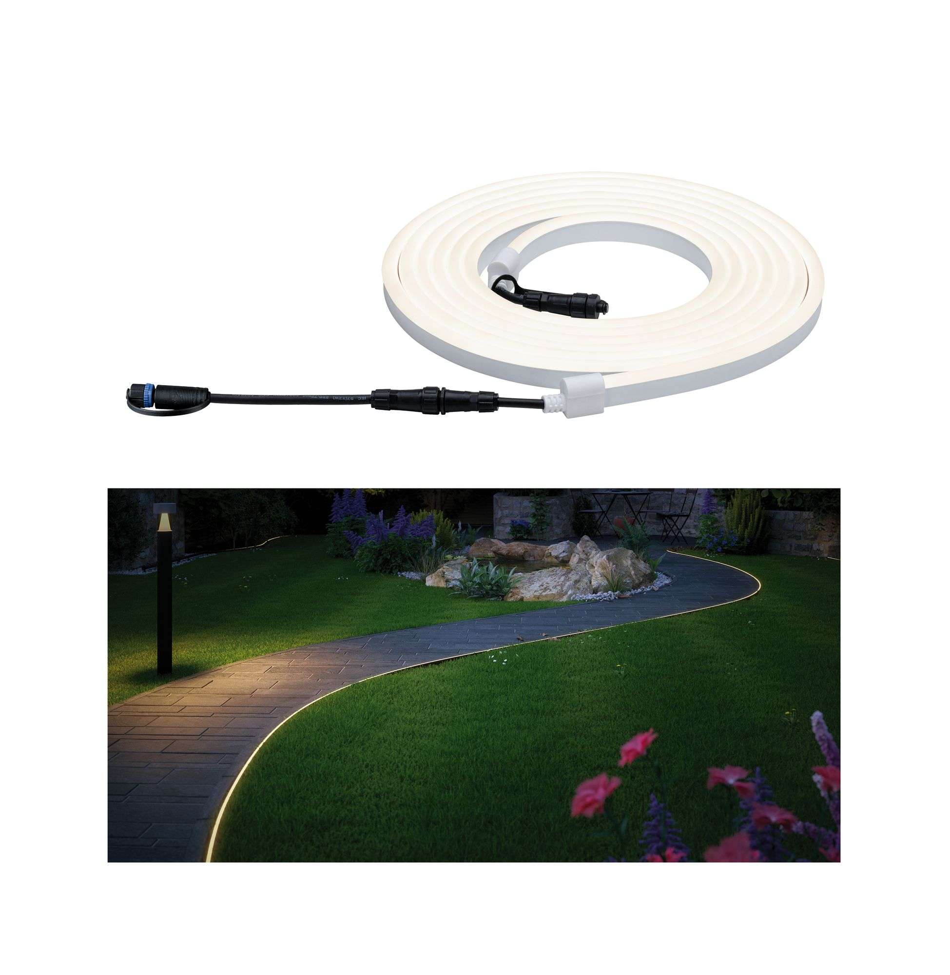 Table De Jardin Plastique Blanc Frais Syst¨me D éclairage De Jardin Paulmann Plug & Shine 24 V