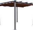 Table De Jardin Rectangulaire Nouveau Habitat Et Jardin toile Pour Pergola Monica 3 X 3 M Taupe