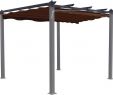 Table De Jardin Rectangulaire Nouveau Habitat Et Jardin toile Pour Pergola Monica 3 X 3 M Taupe