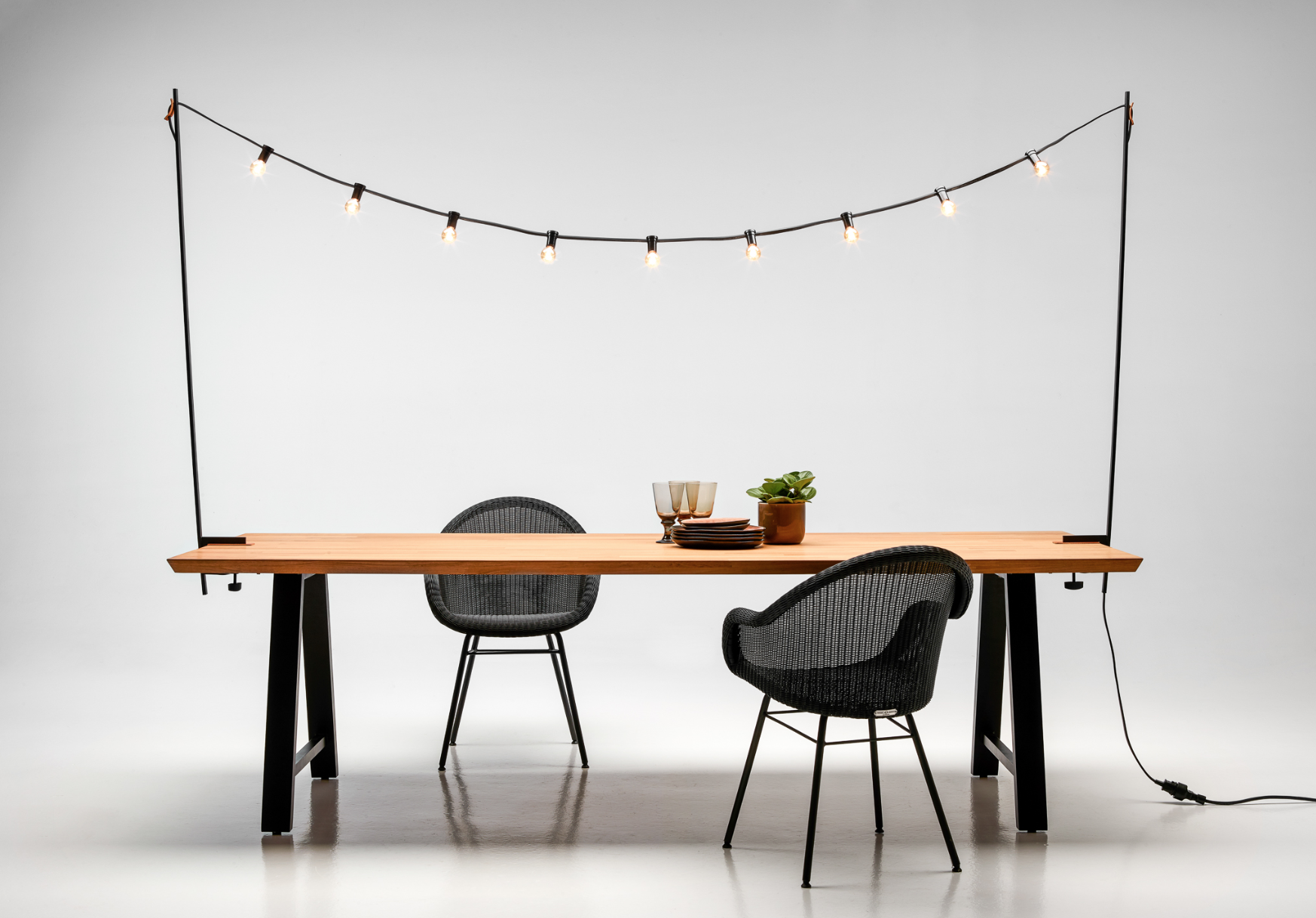 Table En Teck Frais Studiomie Studiomie On Pinterest