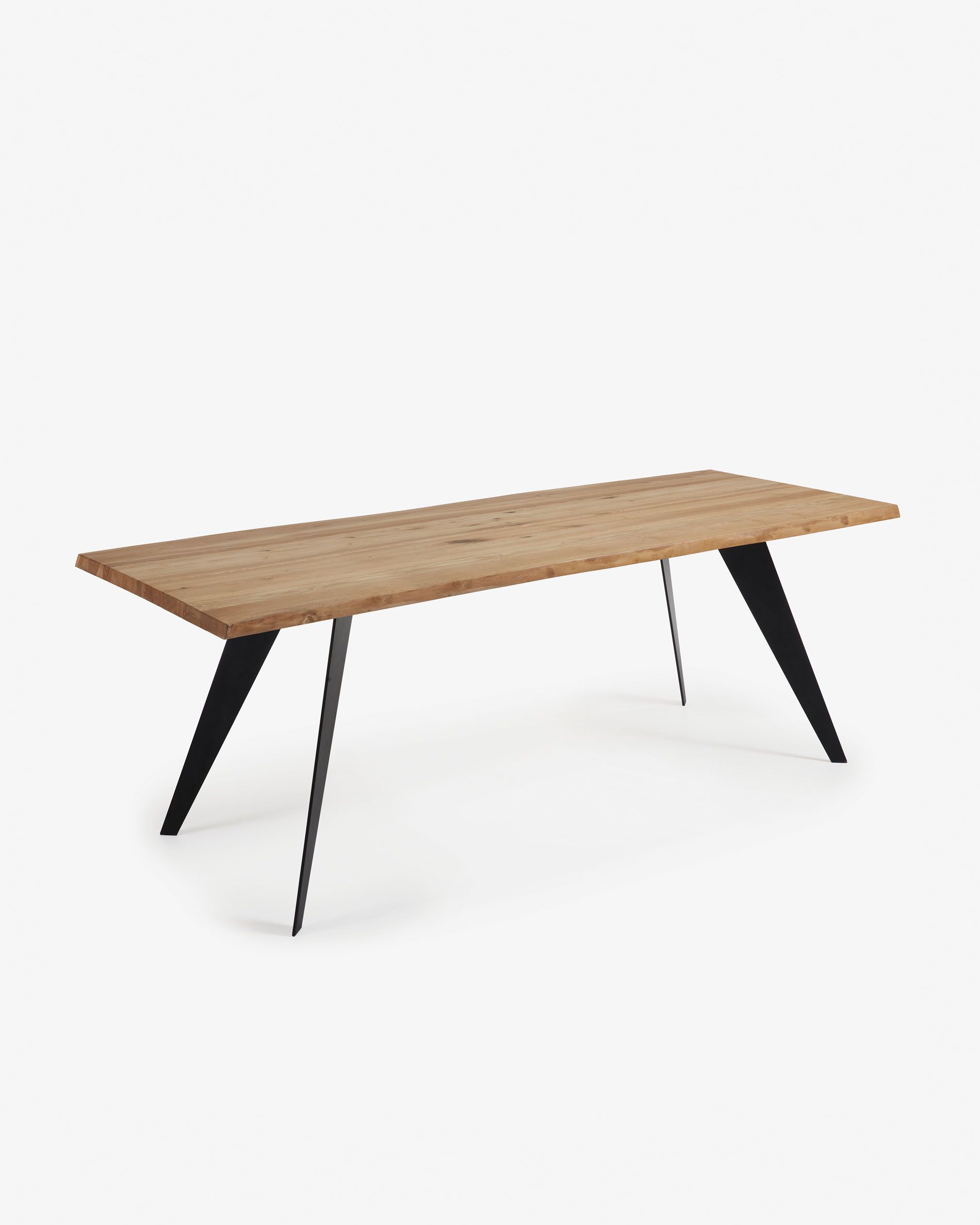 Table Et Chaise Cuisine Charmant Koda Table 220 Cm Natural Oak Black Legs