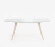 Table Et Chaise En Bois Frais Smoth Extendable Table 120 180 X 80 Cm White