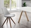 Table Et Chaise En Bois Luxe Chaise Ralf Blanc Et Naturel