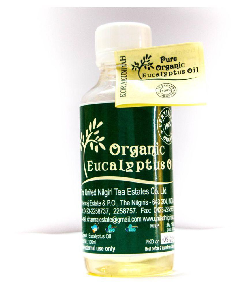 Table Eucalyptus Génial Korakundah organic Eucalyptus Oil 100 Ml Bottle Oil Buy