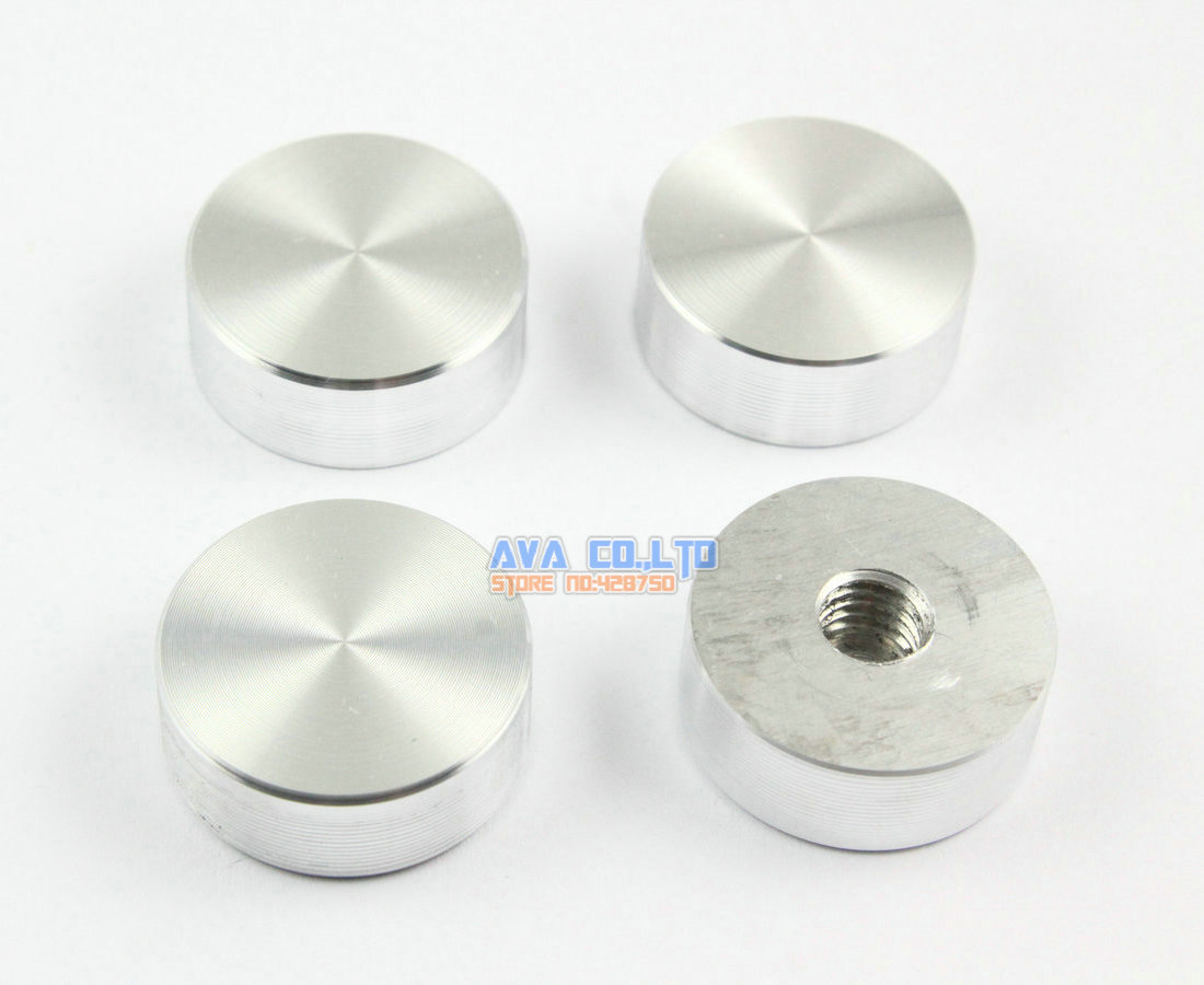 12 Pieces 25 10 M8 Aluminum Disc Glass font b Table b font Top Adapter font