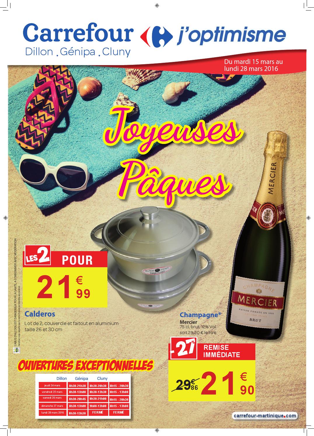 Table Exterieur Carrefour Best Of Carrefour Joyeuses P¢ques Du 15 Au 28 Mars 2016 by