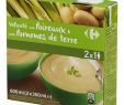 Table Exterieur Carrefour Inspirant soupe Poireaux & Pomme De Terre Carrefour Les 2 Briques De 30cl   Prix Carrefour