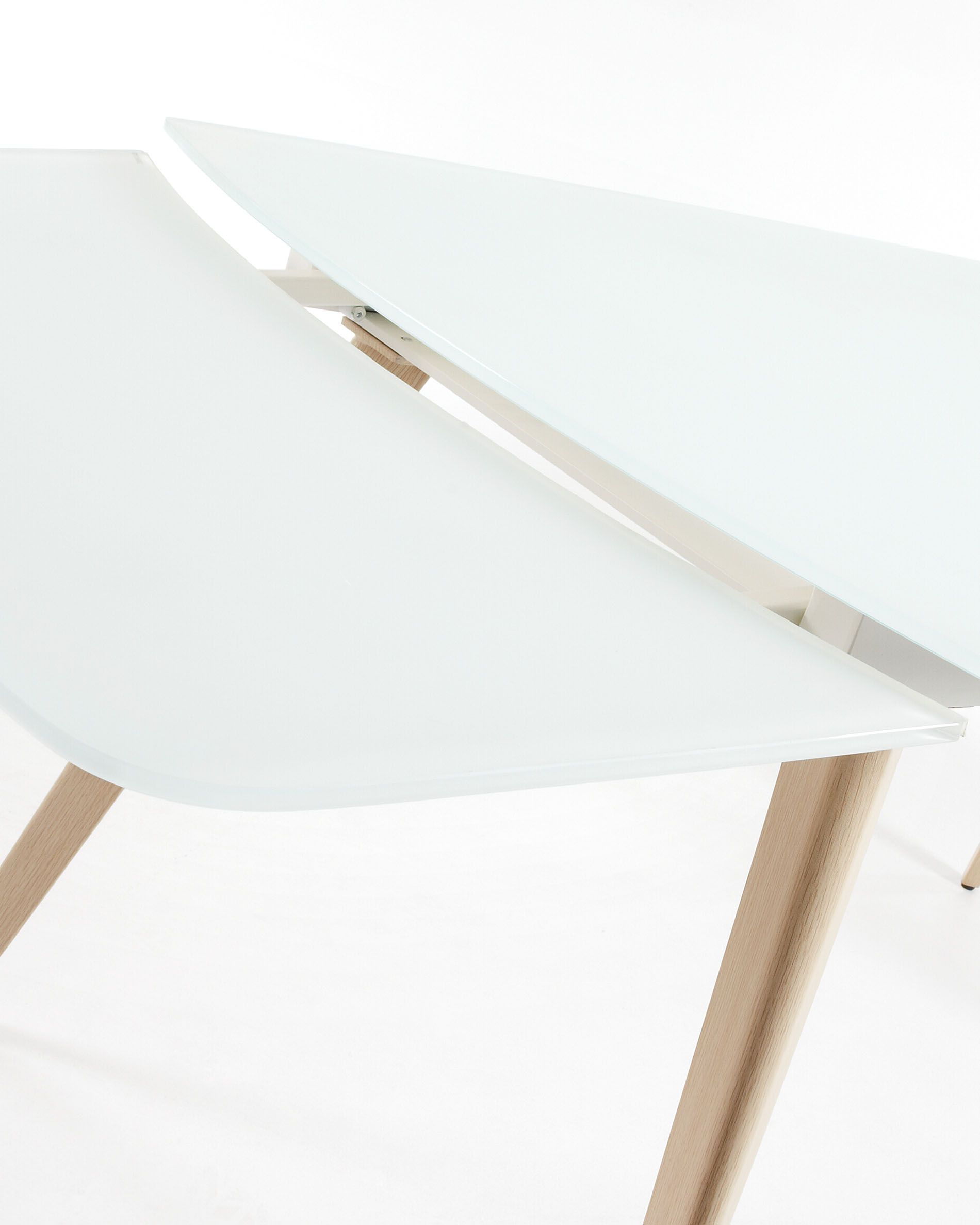 Table Exterieur Charmant Table Extensible Smoth 120 180 X 80 Cm Blanc