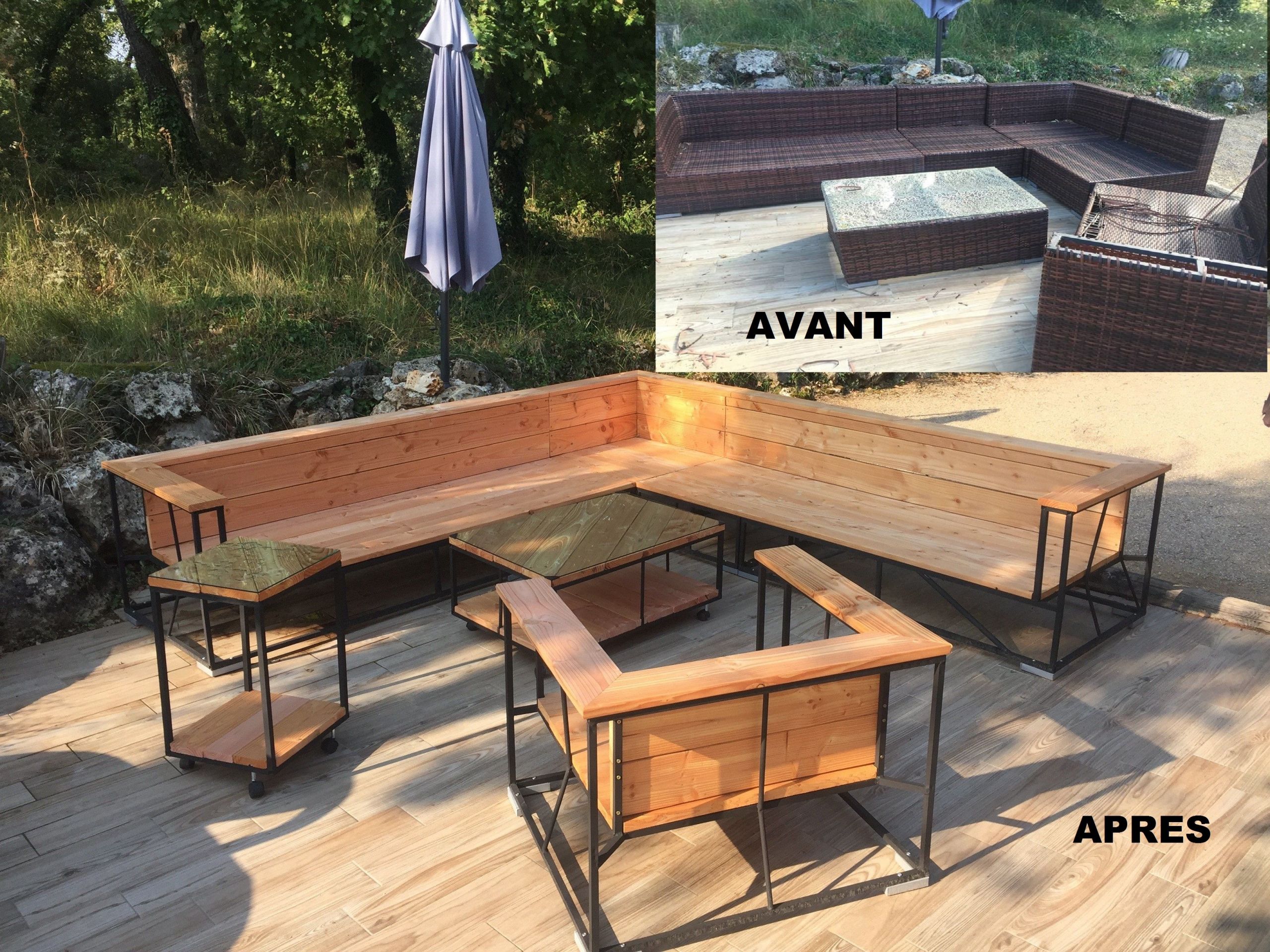 Table Exterieur Fer forgé Unique Salon Terrasse