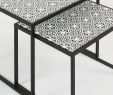 Table Exterieur Mosaique Charmant Set Pica De 2 Tables Gigogne