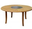 Table Exterieur Teck Luxe Table Ronde En Teck Avec Plateau tournant Leclerc Frais Luxe