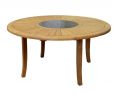 Table Exterieur Teck Luxe Table Ronde En Teck Avec Plateau tournant Leclerc Frais Luxe