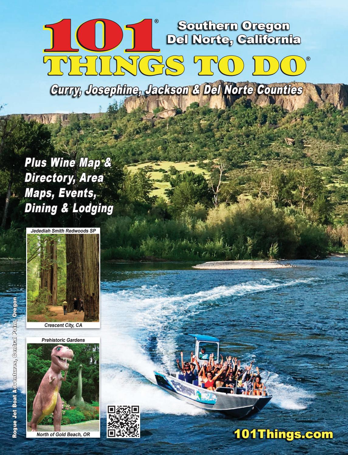 Table Fer forgé Charmant 101 Things to Do southern oregon Del norte 2018 by 101