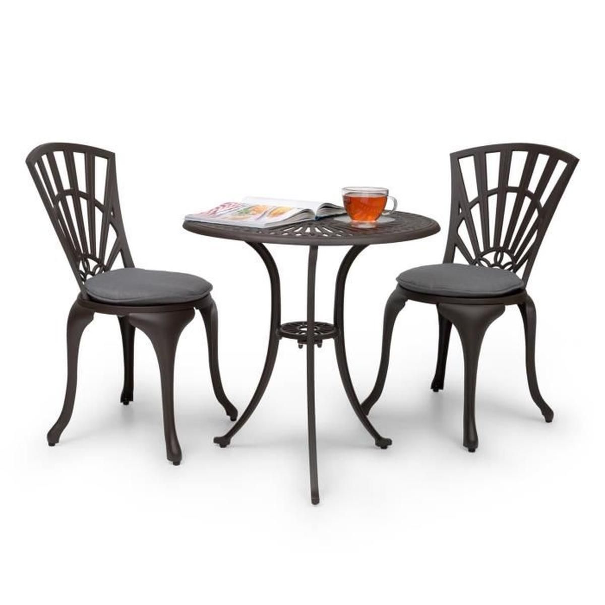 blumfeldt valletta set bistrot table 2 chaises c