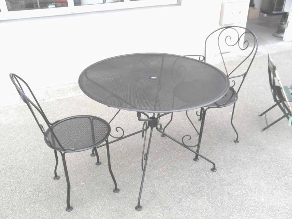 Table Haute Exterieur Aluminium Élégant Table Et Chaise Pour Terrasse Pas Cher