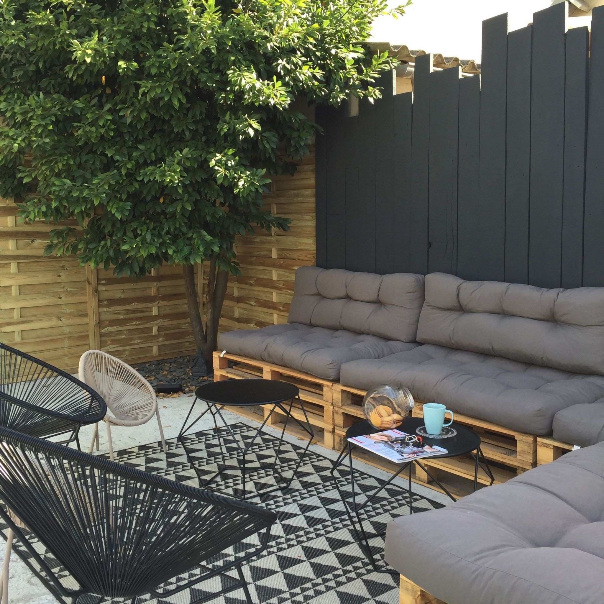 Table Haute Exterieur Beau Deco De Terrasse En Bois