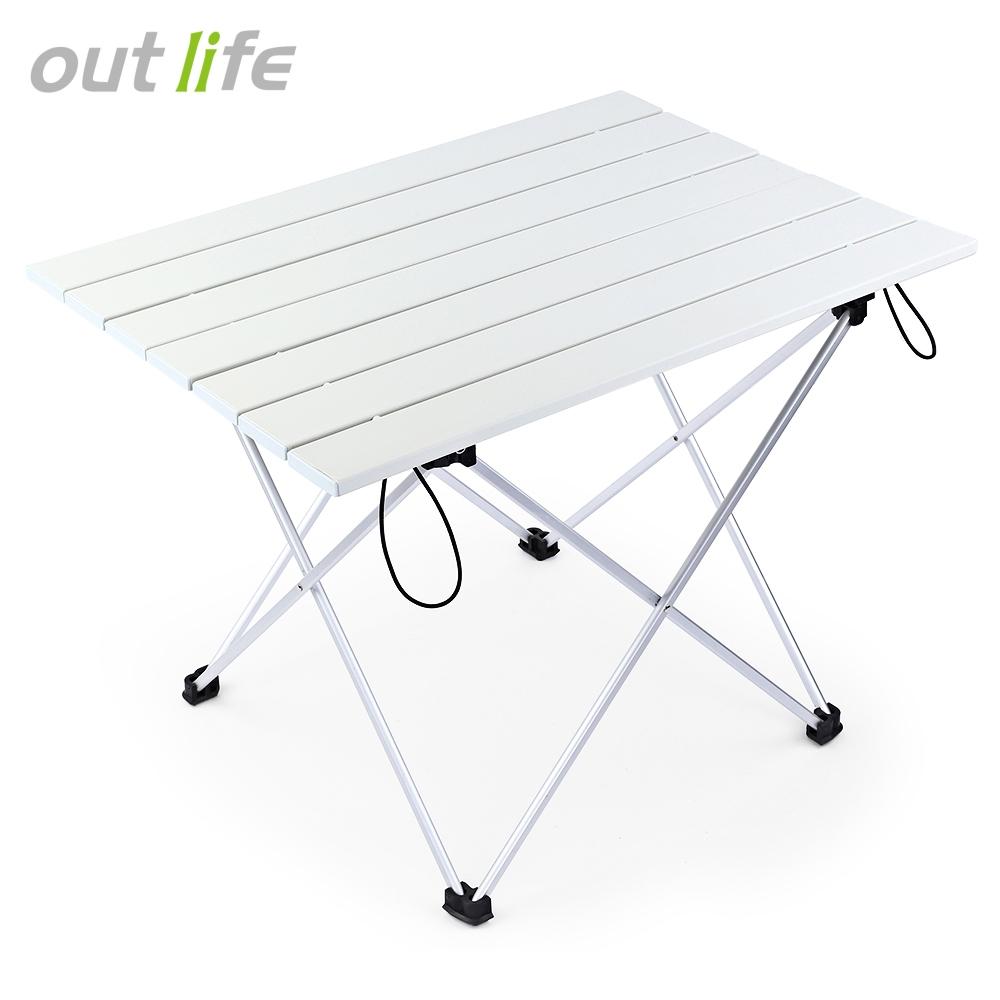 Table Haute Exterieur Charmant Acheter Table Pliante En Alliage D Aluminium De Camping Pique Nique En Plein Air Portable Portable Et Léger Outlife Pour Le Camping La Randonnée Les