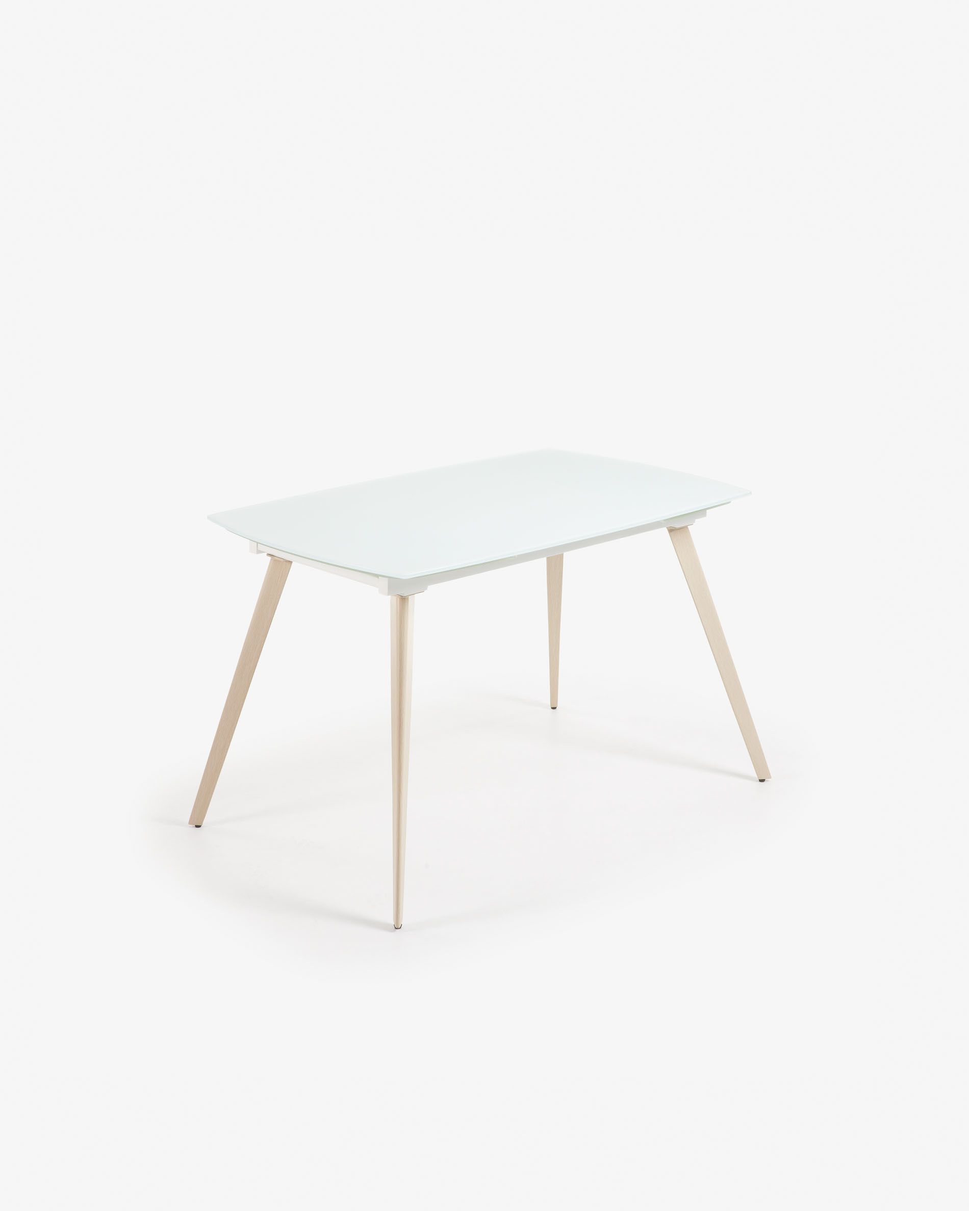 Table Haute Exterieur Frais Table Extensible Smoth 120 180 X 80 Cm Blanc