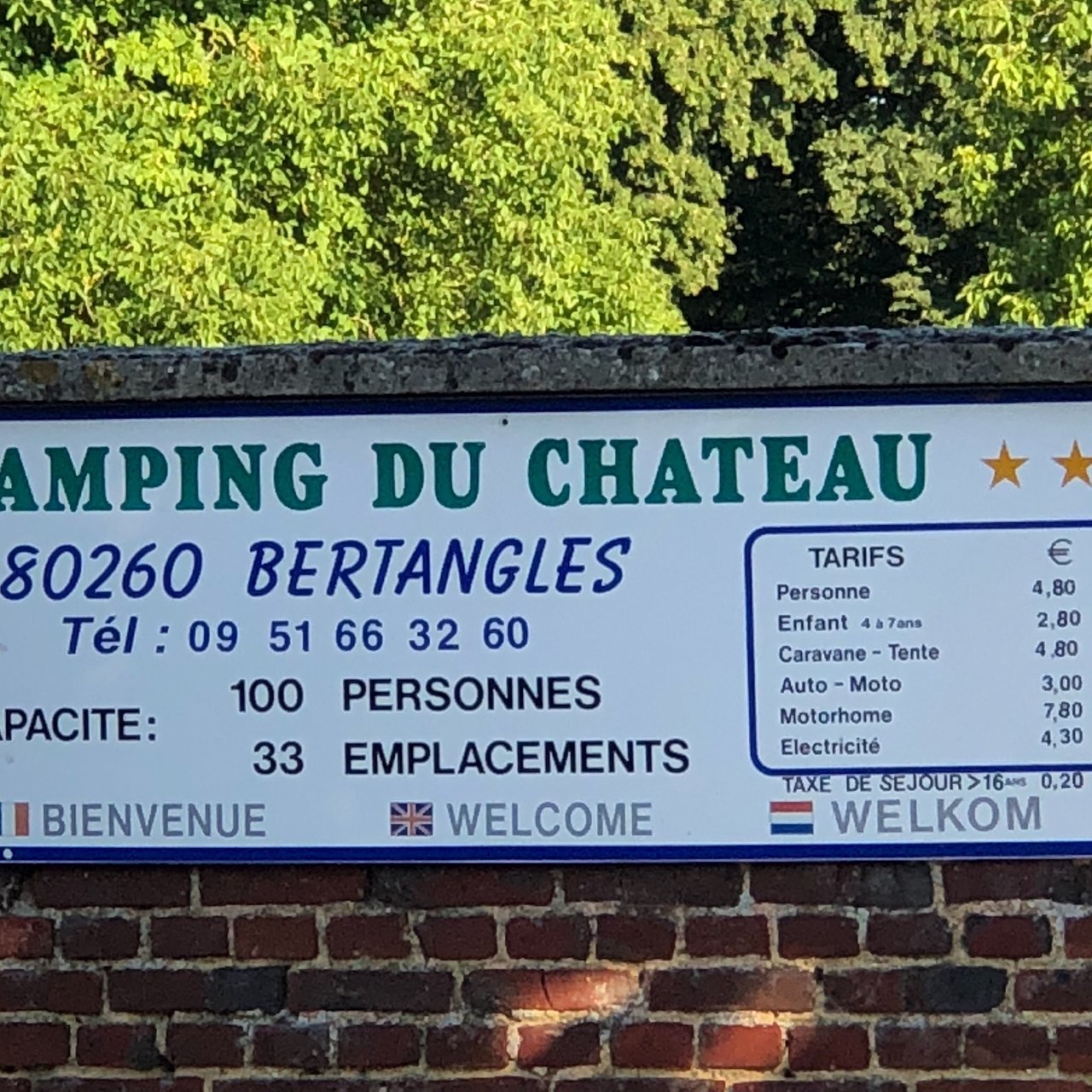Table Jardin 10 Personnes Nouveau Camping Du Chateau Campground Reviews Bertangles France